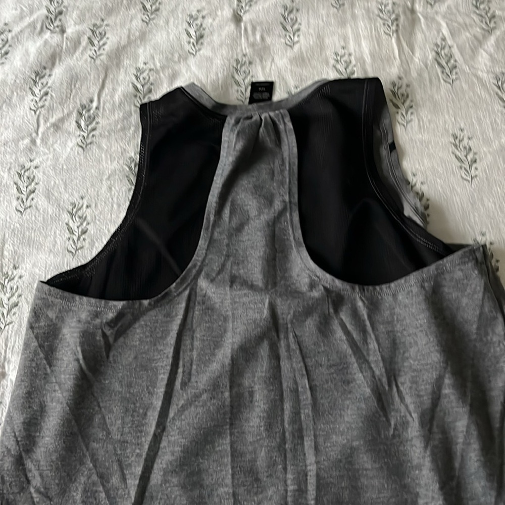 Grey Racerback Tank - Picture 4 of 5